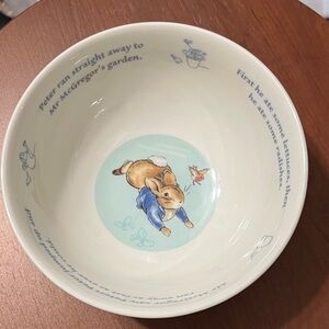 Wedgwood Peter Rabbit White Ceramic Plate